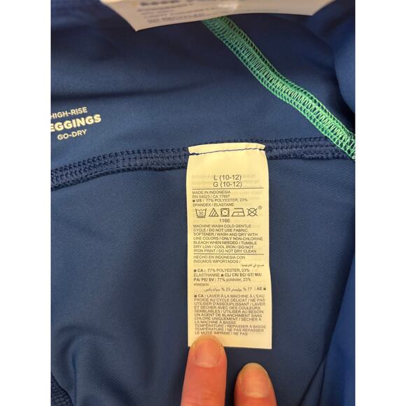 Old Navy Active Powersoft Go-Dry High-Rise Leggings – Girls Large (10–12) - Picture 11 of 11